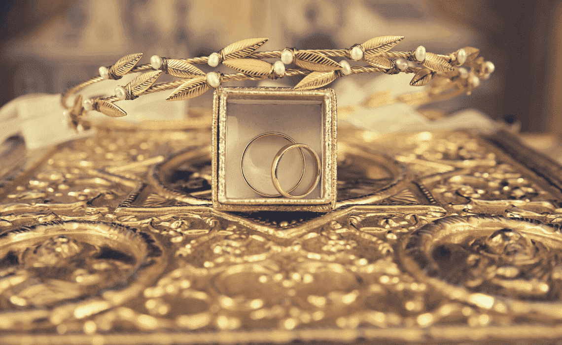 Hochzeitsideen - Gold und Opulent